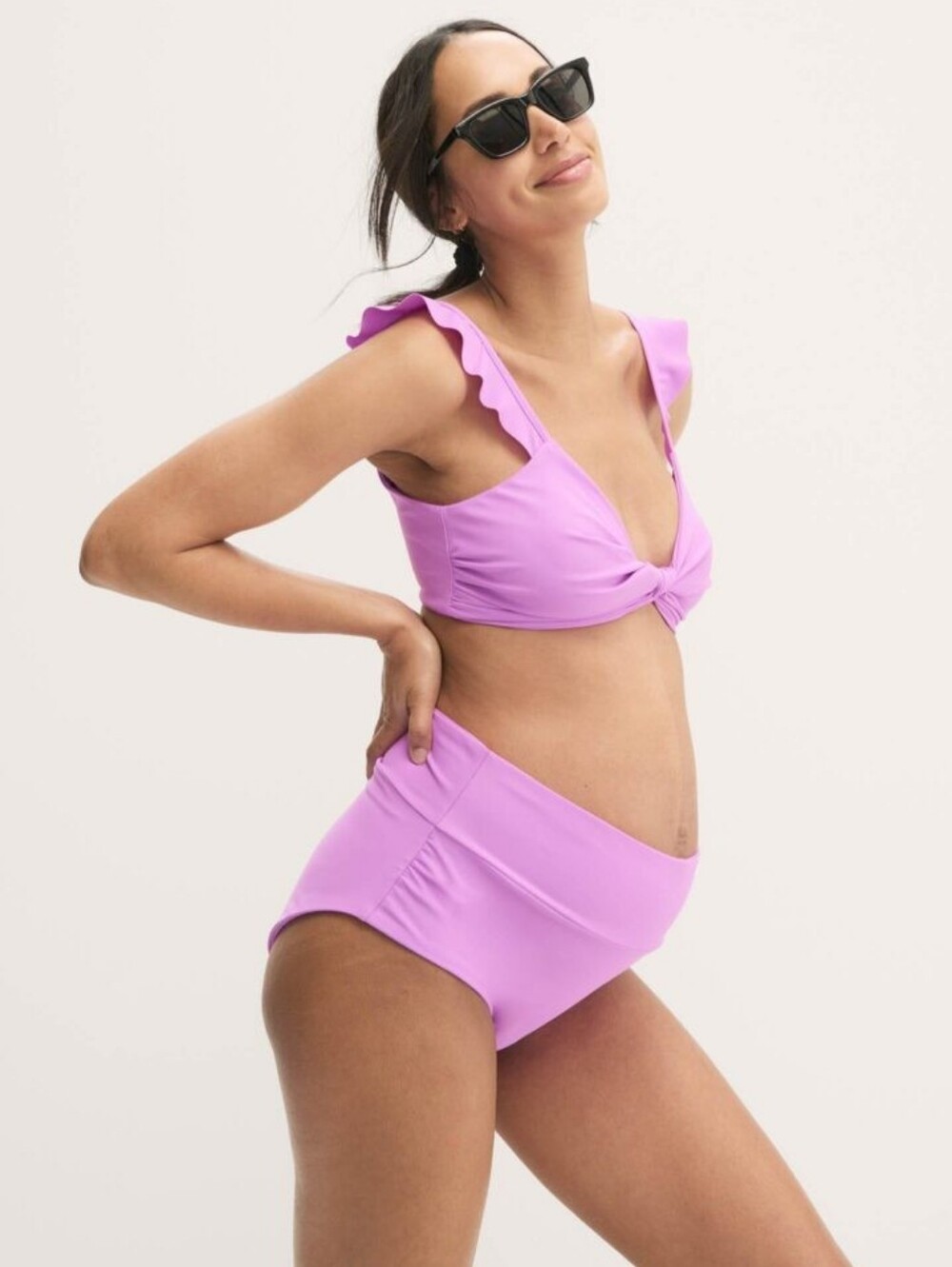 Hatch the calypso twist bikini in orchid, medium